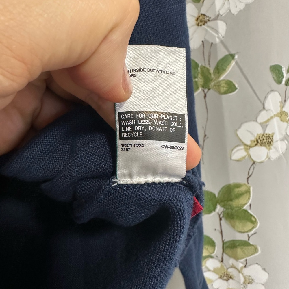 Levi’s Stripe Detail Crew Neck Sweatshirt L - Picture 9 of 10